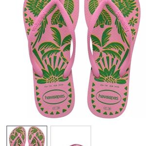 Havaianas Pink Flip Flop Sandals